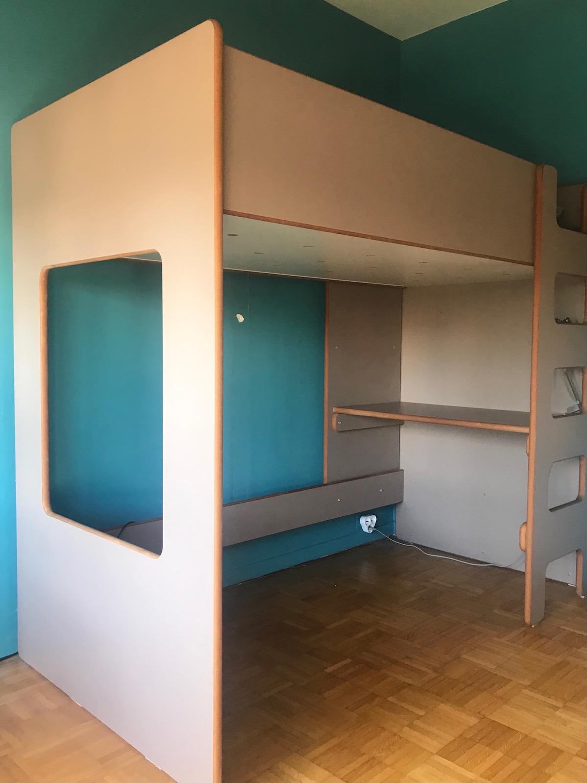 Lit Mezzanine Anders avec bureau – Image 5