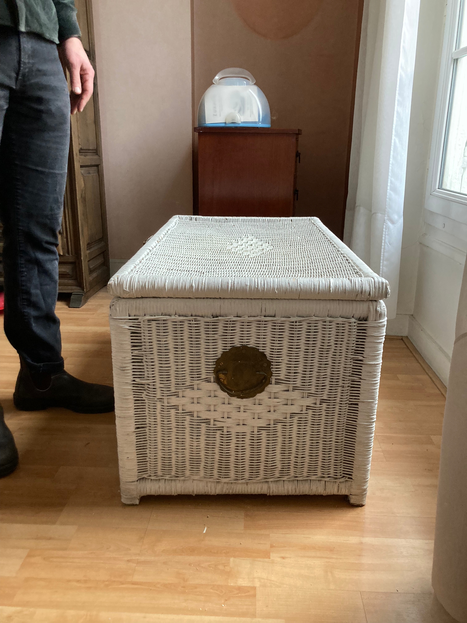 Grand coffre en osier – Image 2
