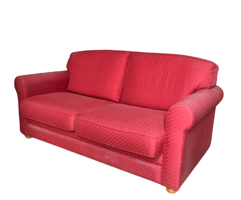 Canapé rouge convertible
