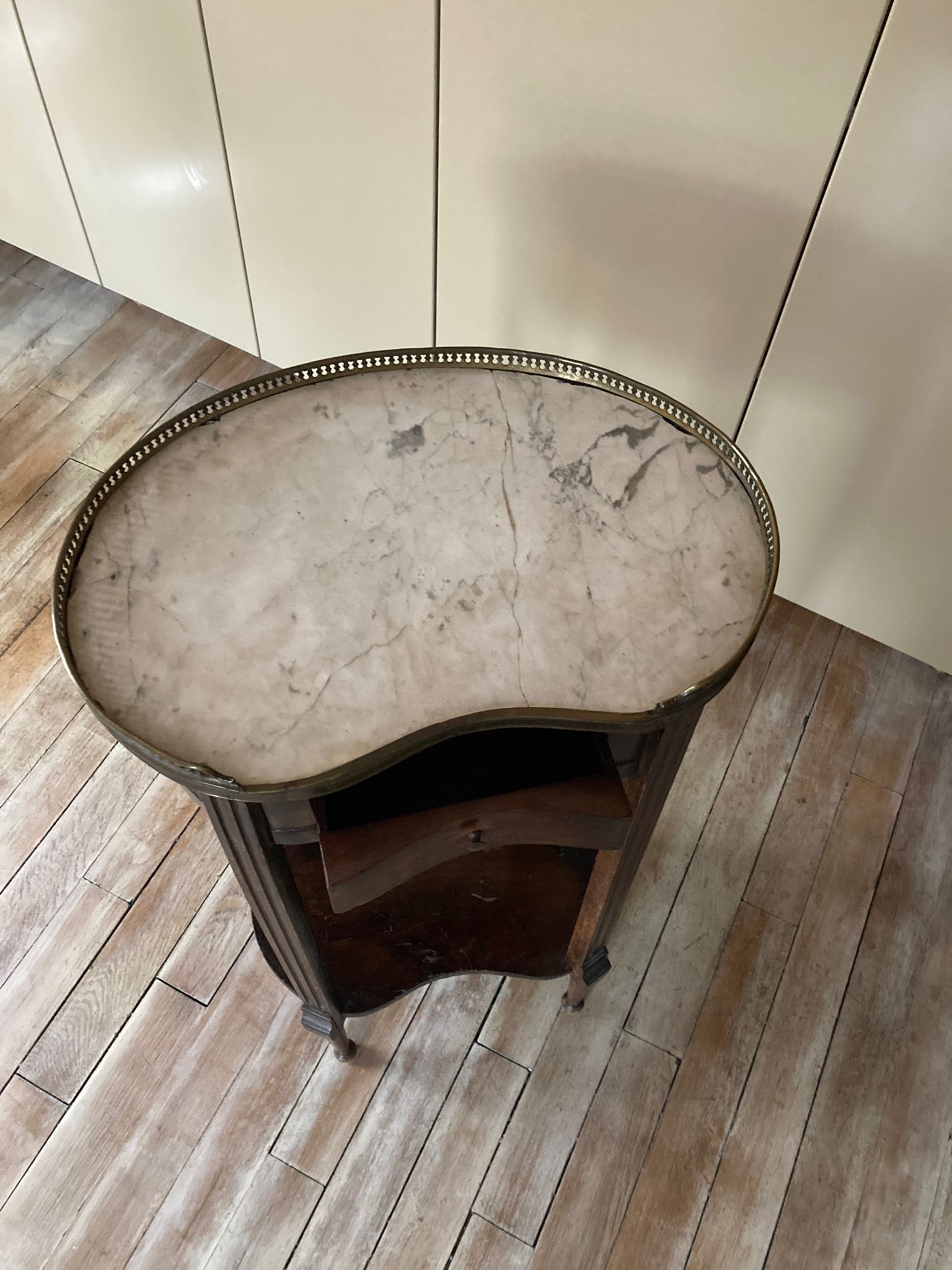 Petit chevet XIXe "Haricot" – Image 4
