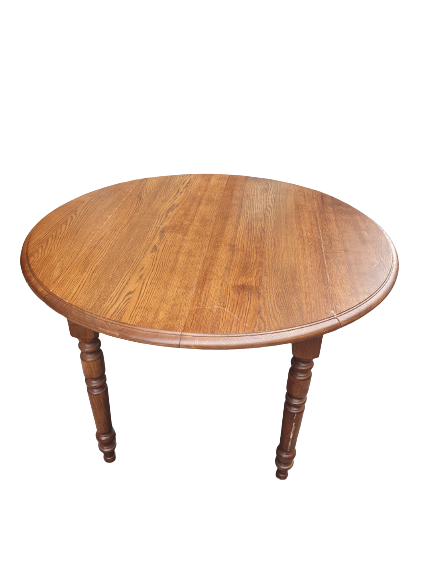 Table à volets extensible chêne massif – Image 6
