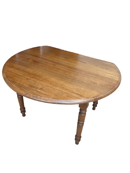 Table à volets extensible chêne massif – Image 7