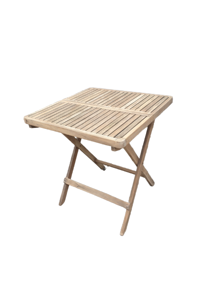 Table de jardin pliante en teck