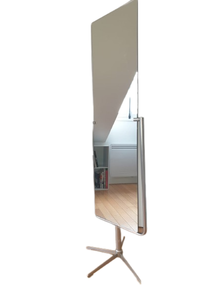 Miroir inclinable acier brossé BO CONCEPT