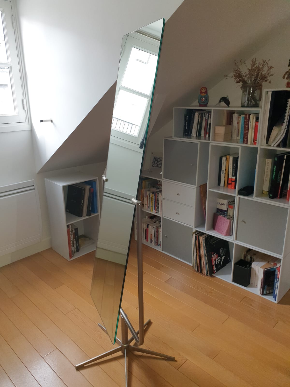 Miroir inclinable acier brossé BO CONCEPT – Image 5