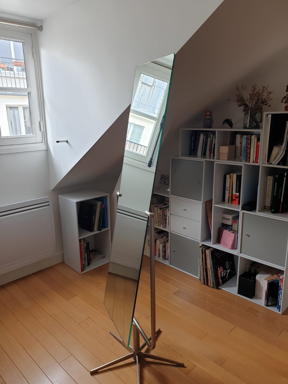 Miroir inclinable acier brossé BO CONCEPT – Image 4