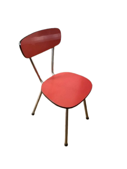 5 chaises "Fourmi" formica rouge – Image 2