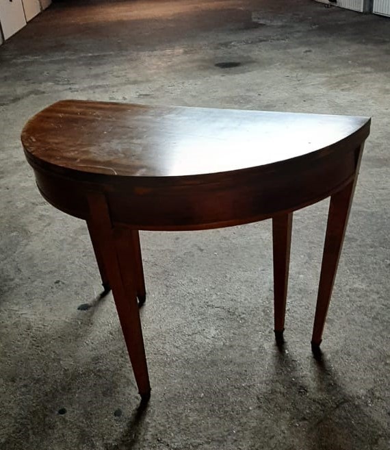 Guéridon / Table demi lune – Image 2