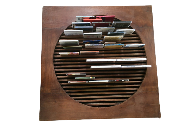Range-disques "26 étages" années 60