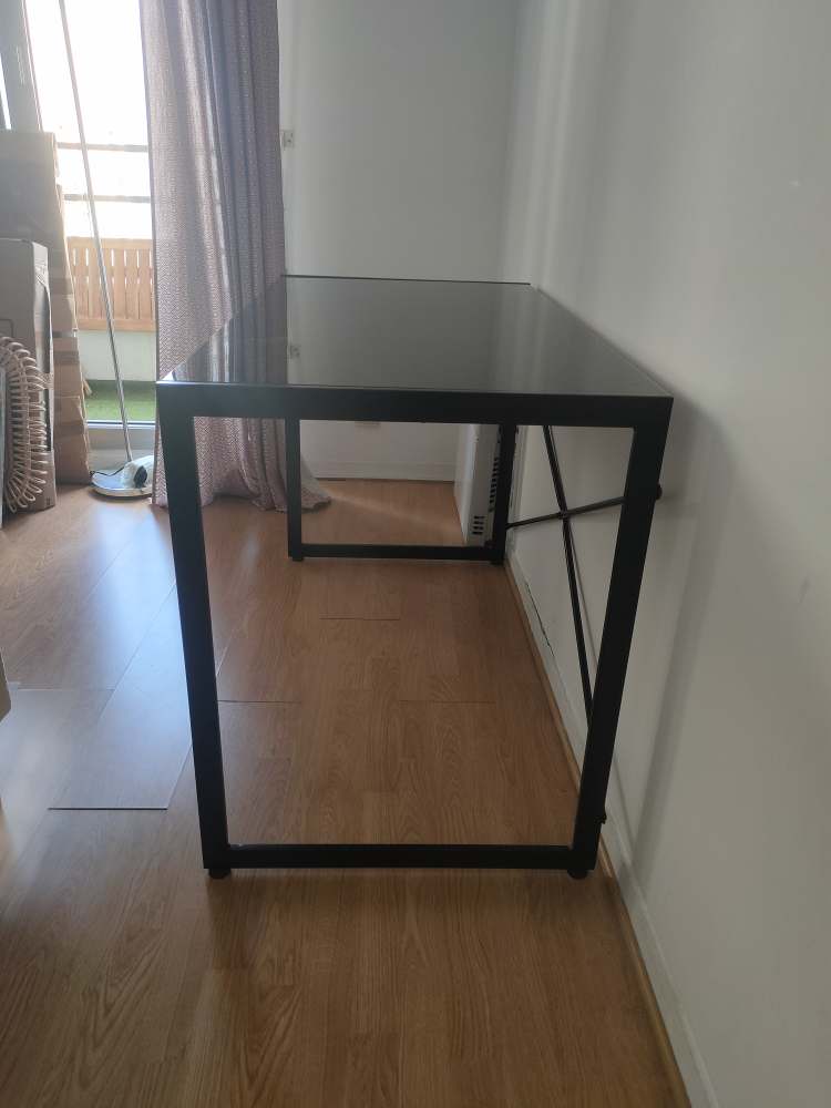 Bureau verre et métal – Image 4