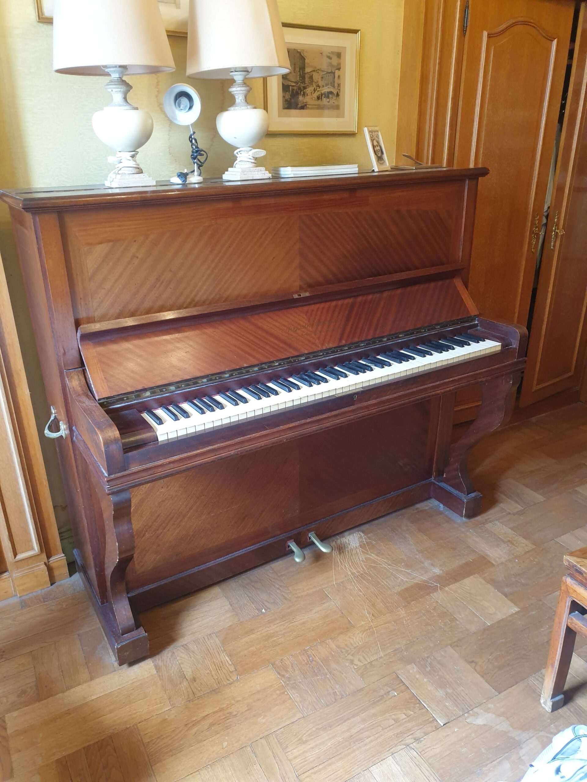 Piano droit Weber (don) – Image 3