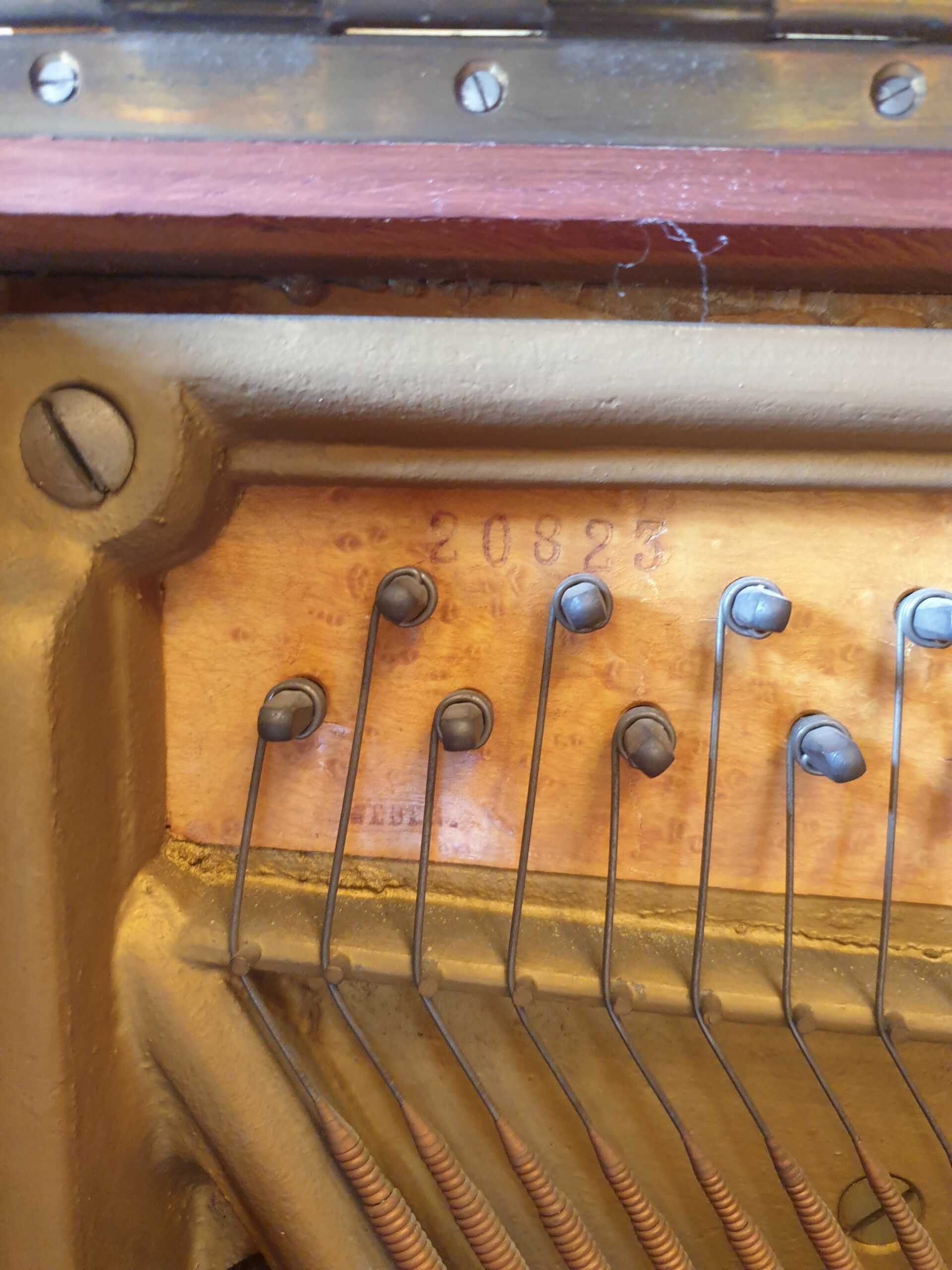 Piano droit Weber (don) – Image 4