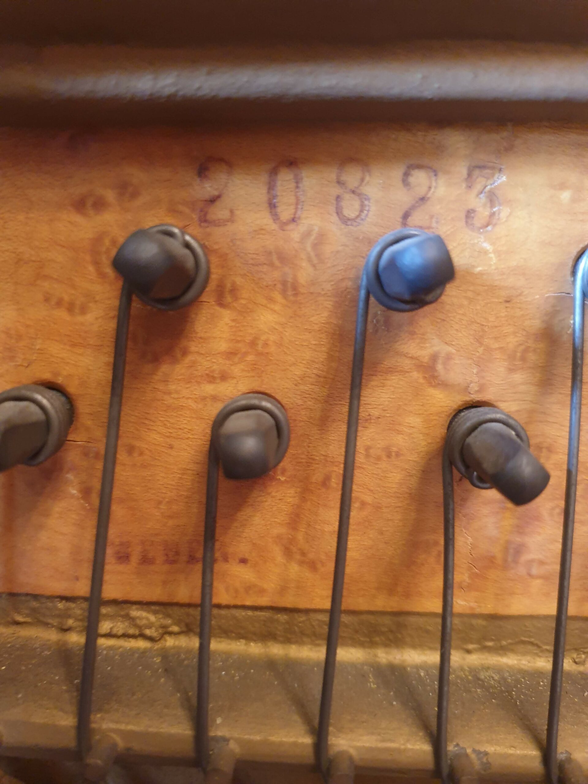 Piano droit Weber (don) – Image 5