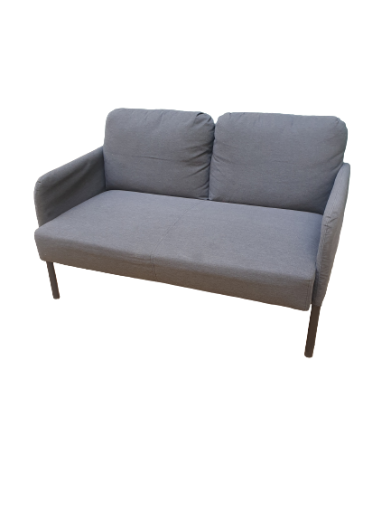 Banquette 2 places / causeuse en tissu GLOSTAD