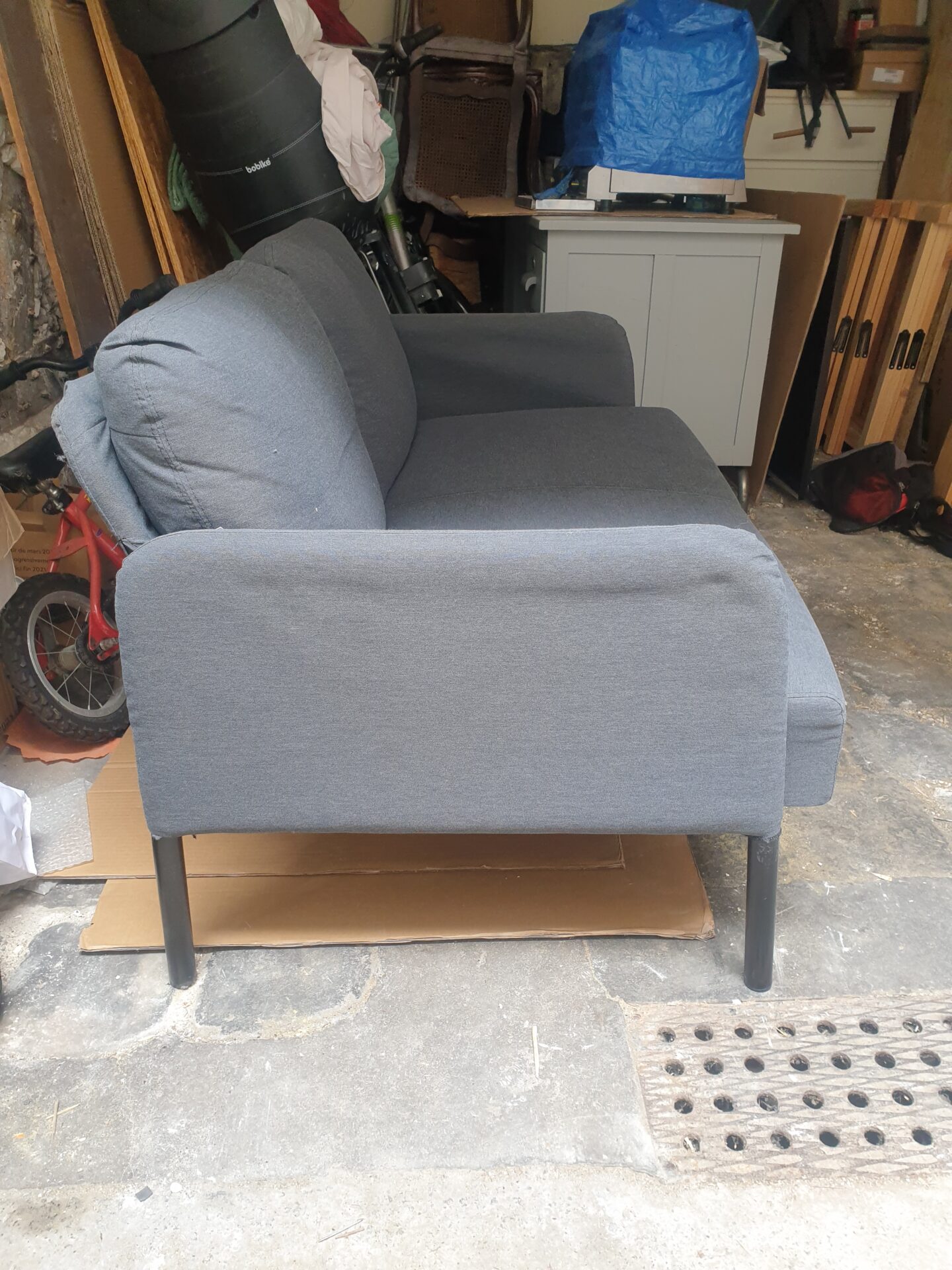 Banquette 2 places / causeuse en tissu GLOSTAD – Image 4