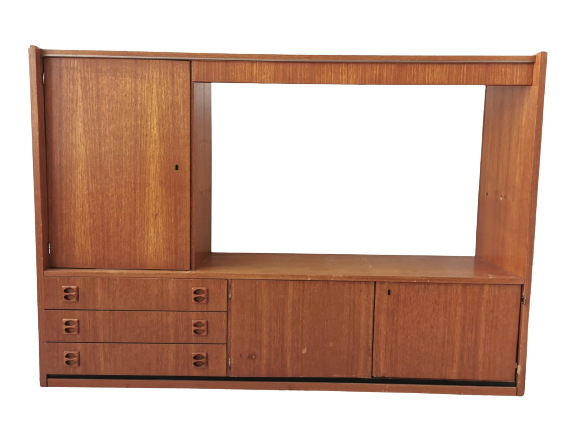 Meuble TV en Tech vintage