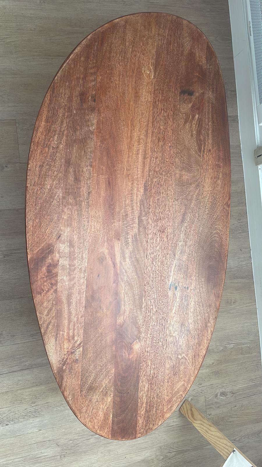 Table basse Zara Home en bois – Image 3