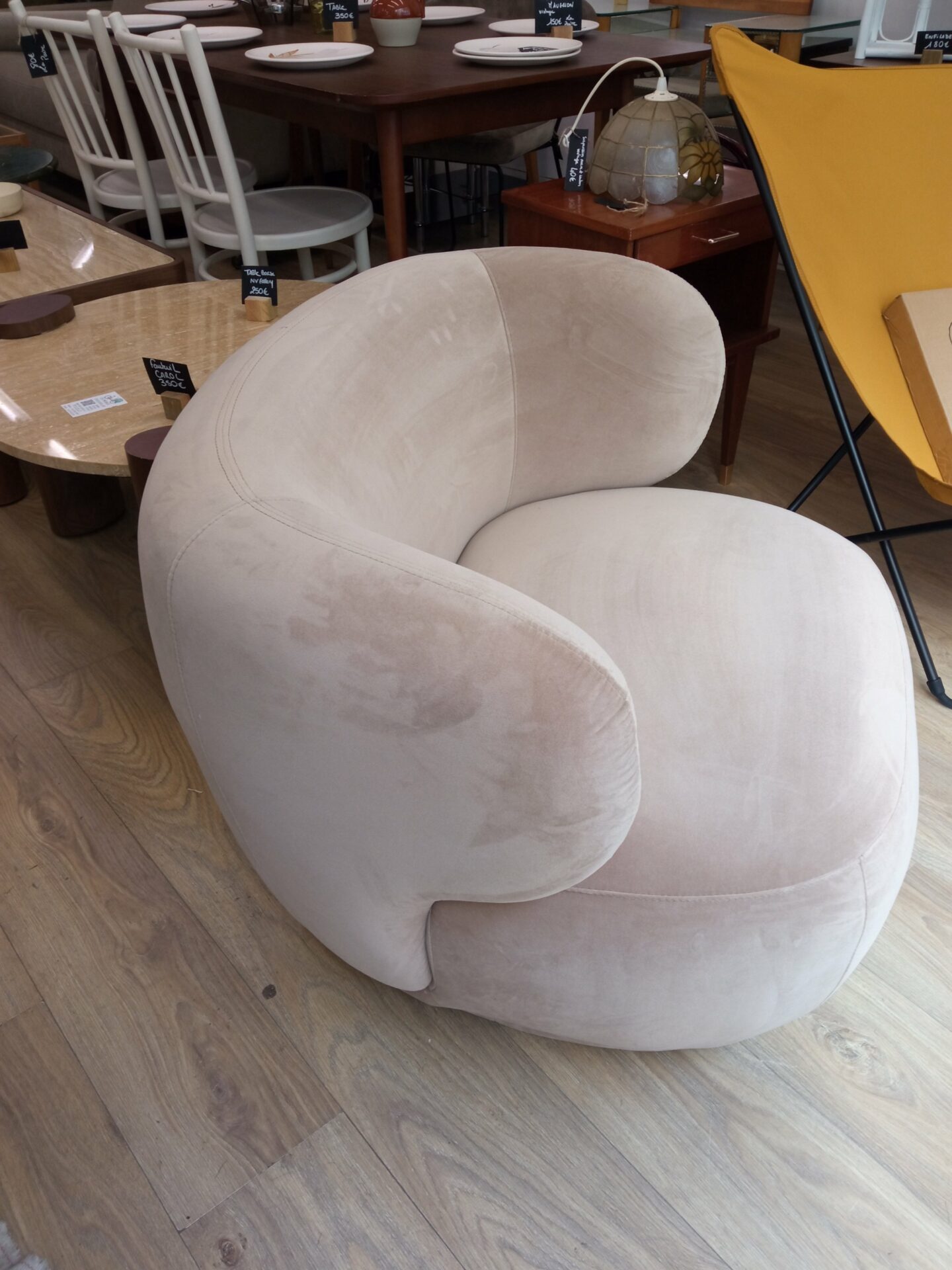 Fauteuil Giulia cocon Nv Gallery – Image 2