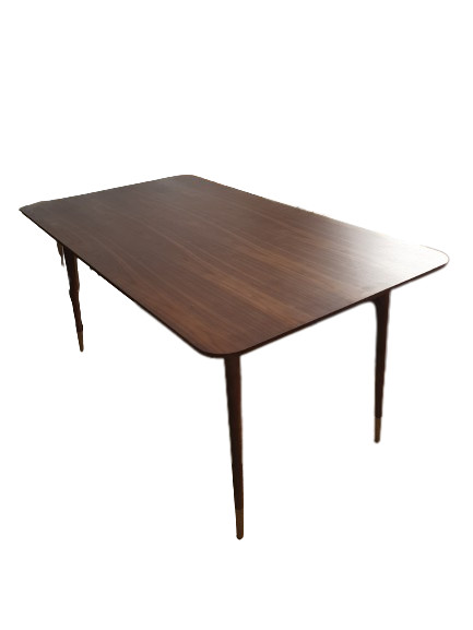Table scandinave pieds compas VINYLE