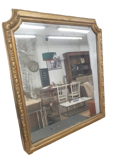 Grand miroir de cheminée