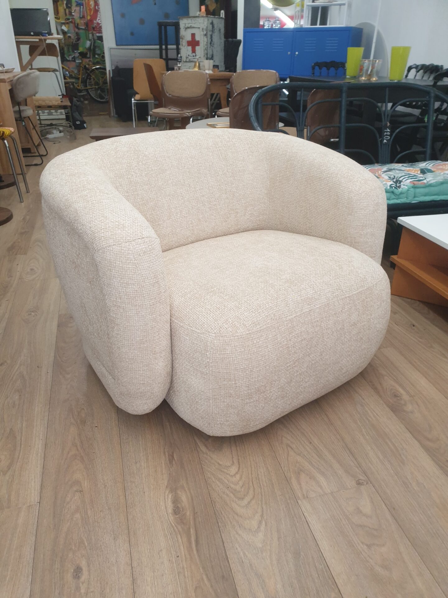 Fauteuil bouclette VOLTA – Image 2