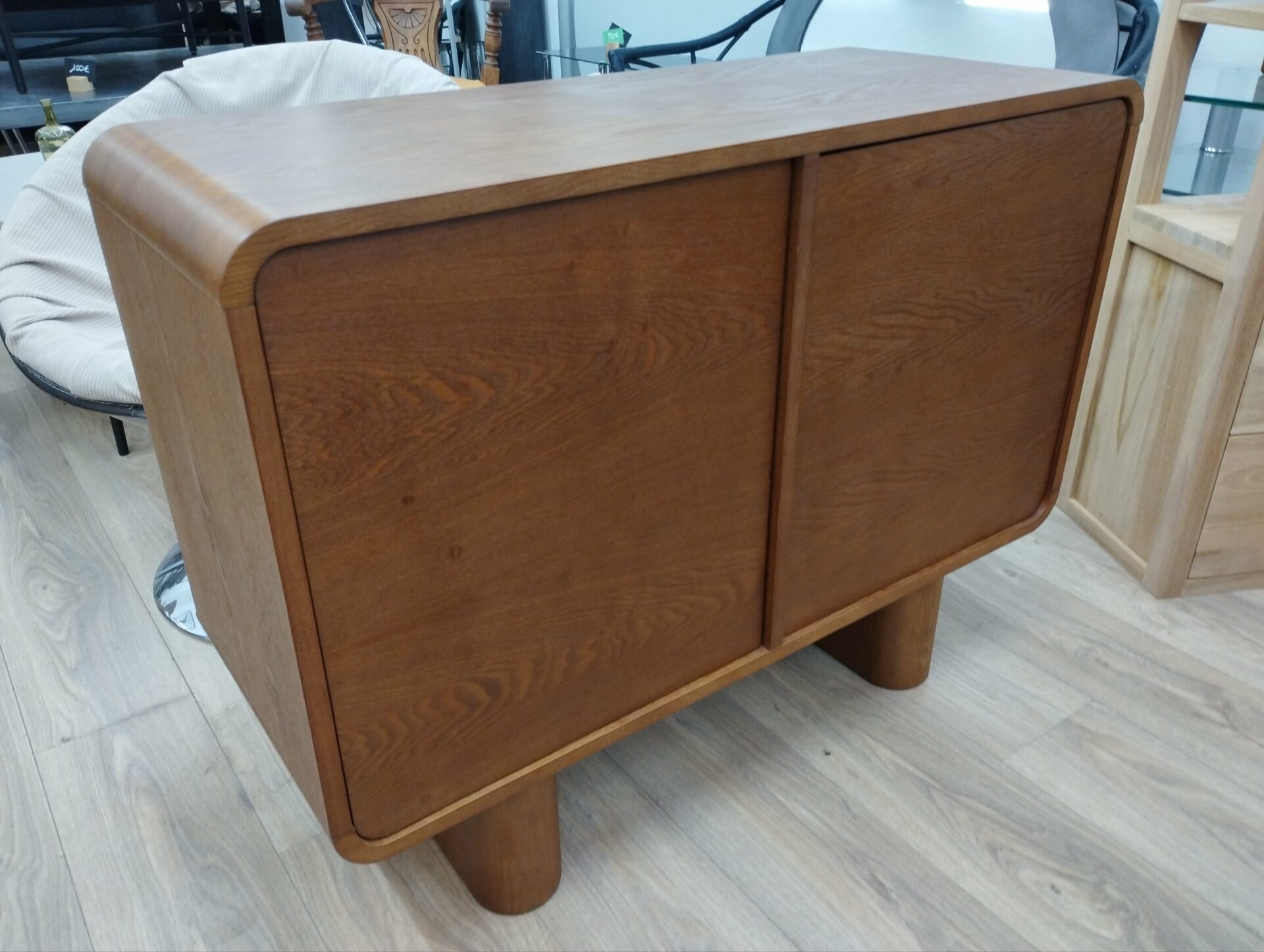 Buffet KARL 2 portes placage noyer – Image 3