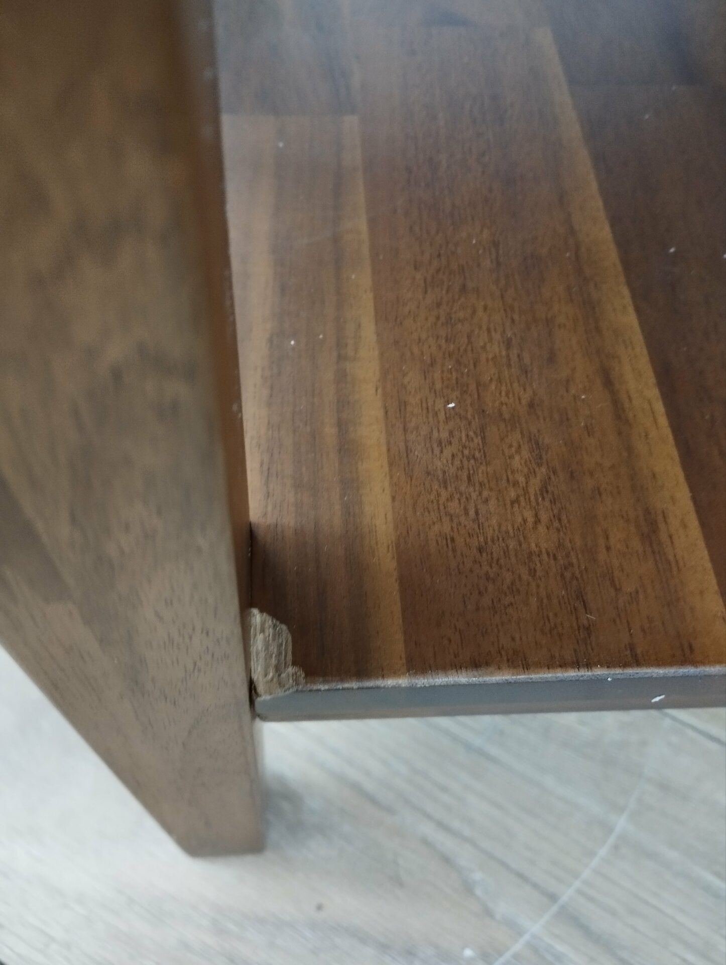 table de chevet alinéa en acacia – Image 4