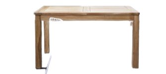 Table à manger en chêne massif extensible Tikamoon