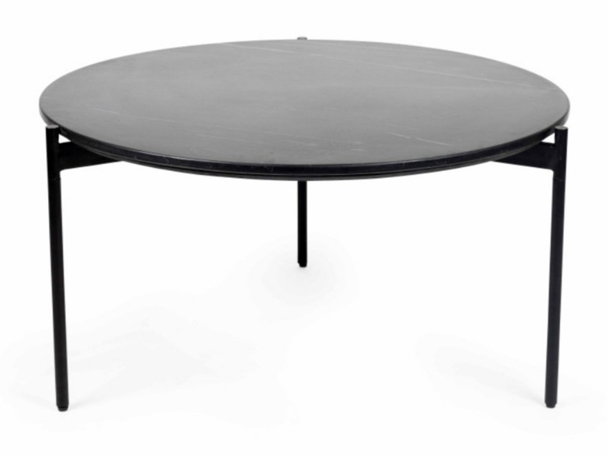 Table basse Mona Oviala en Marbre noir – Image 2