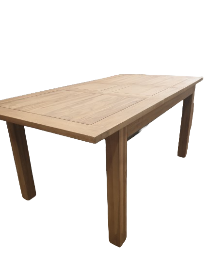 Table à manger extensible en chêne massif Tikamoon
