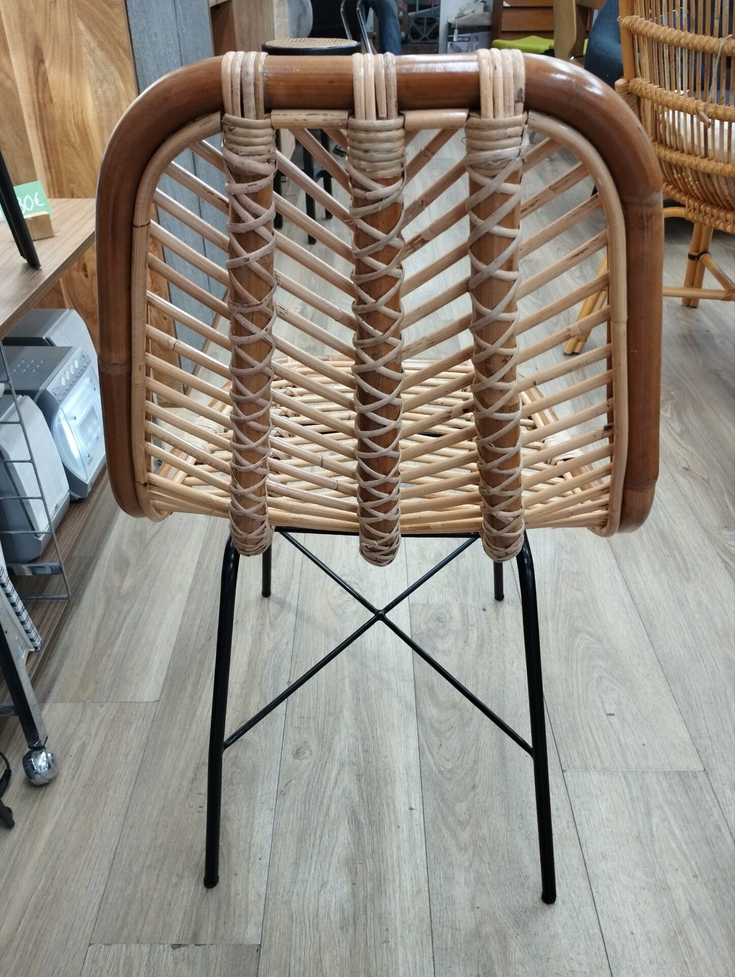 Chaise en rotin Alinéa – Image 4