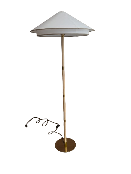 Lampadaire de salon doré