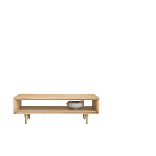 Table basse 120cm en chêne massif – Image 2