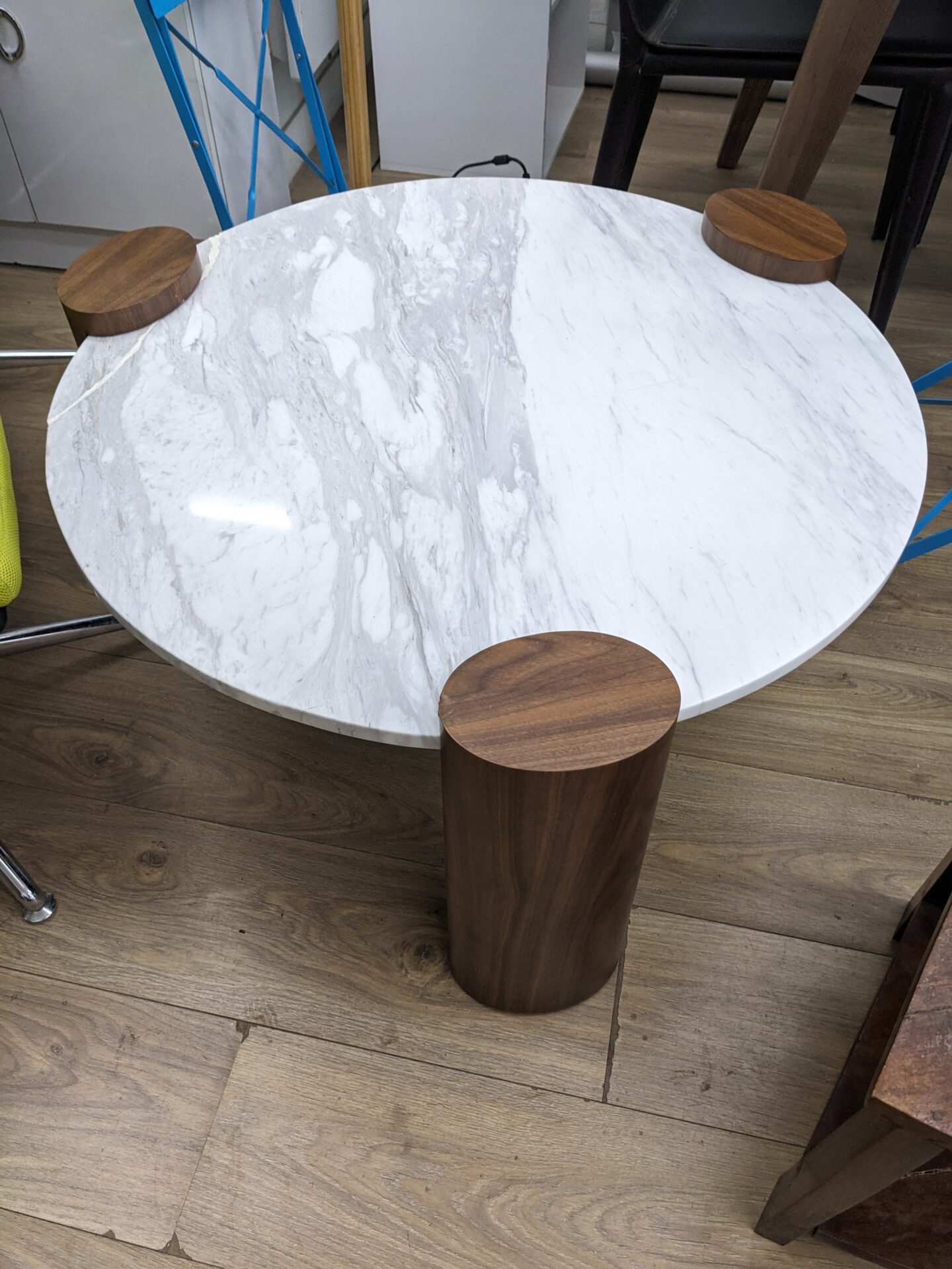 Table basse MIEIS marbre blanc – Image 2