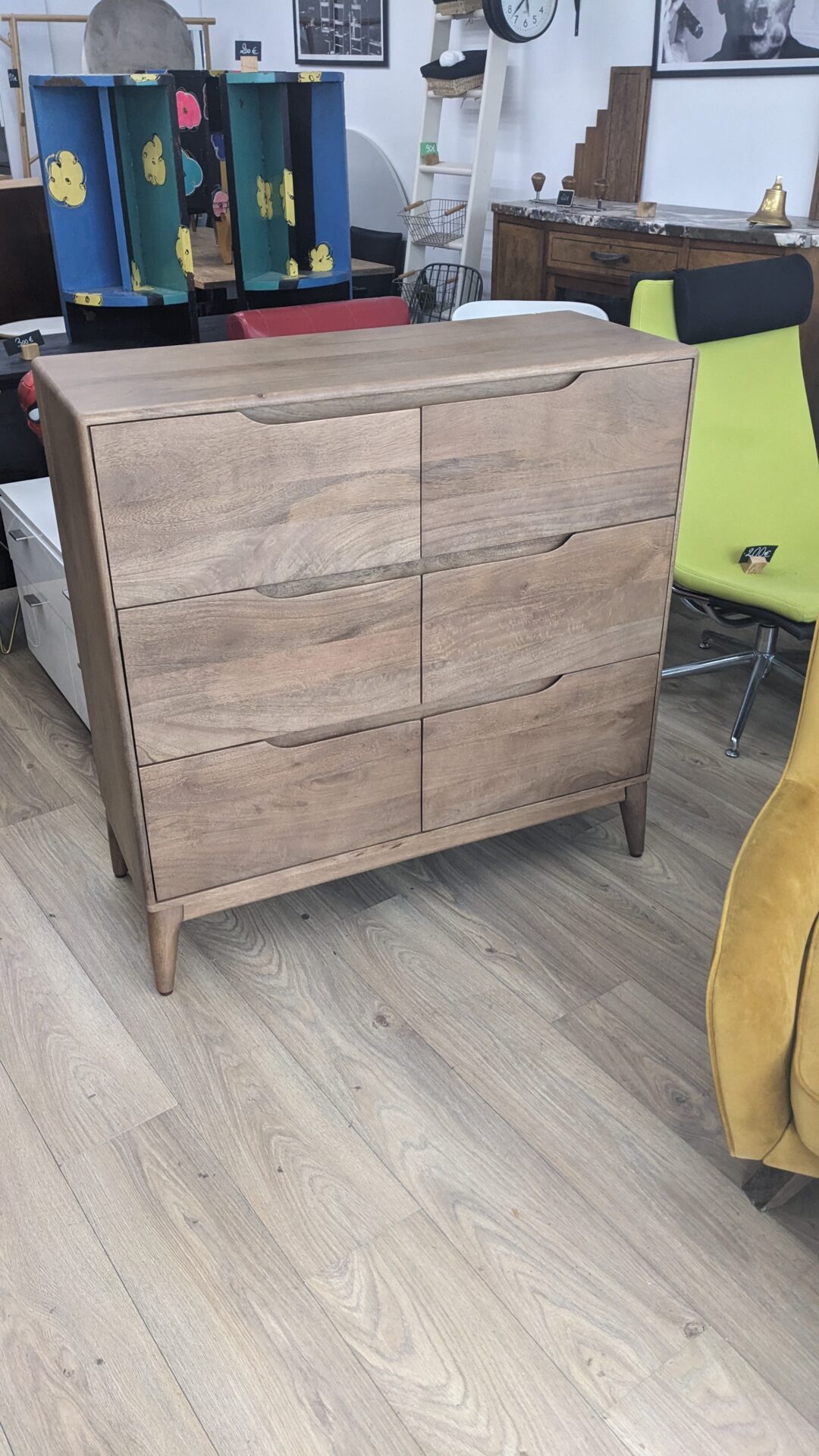Commode en manguier massif Gabrielle – Image 2