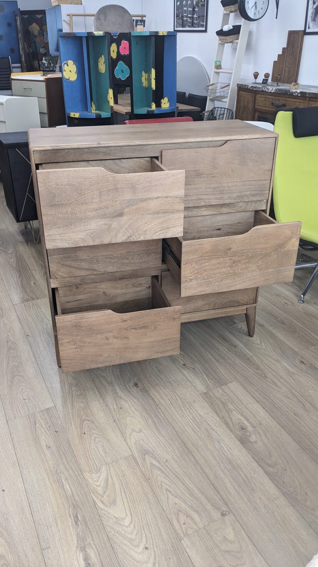 Commode en manguier massif Gabrielle – Image 5