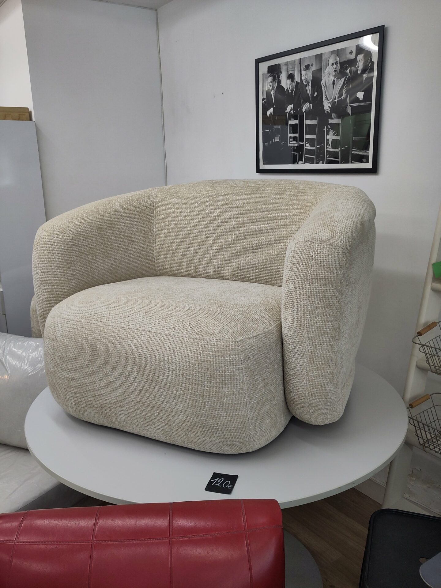 Fauteuil bouclette VOLTA – Image 2