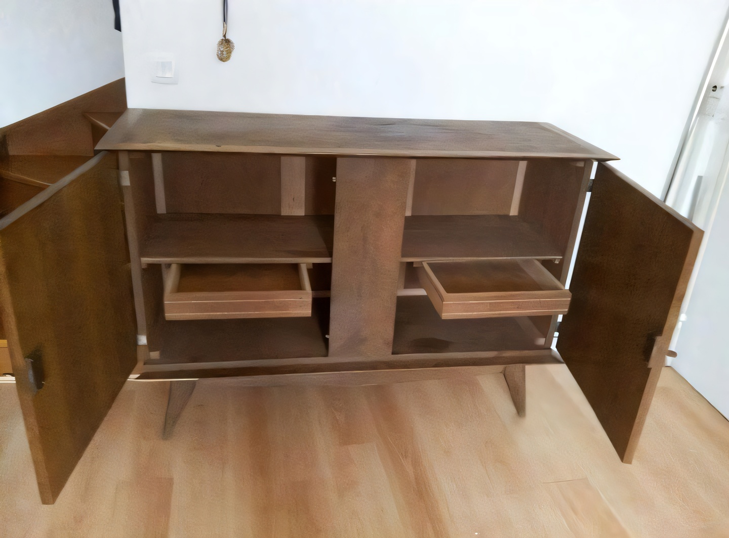 Bahut / meuble de salon marqueté – Image 3
