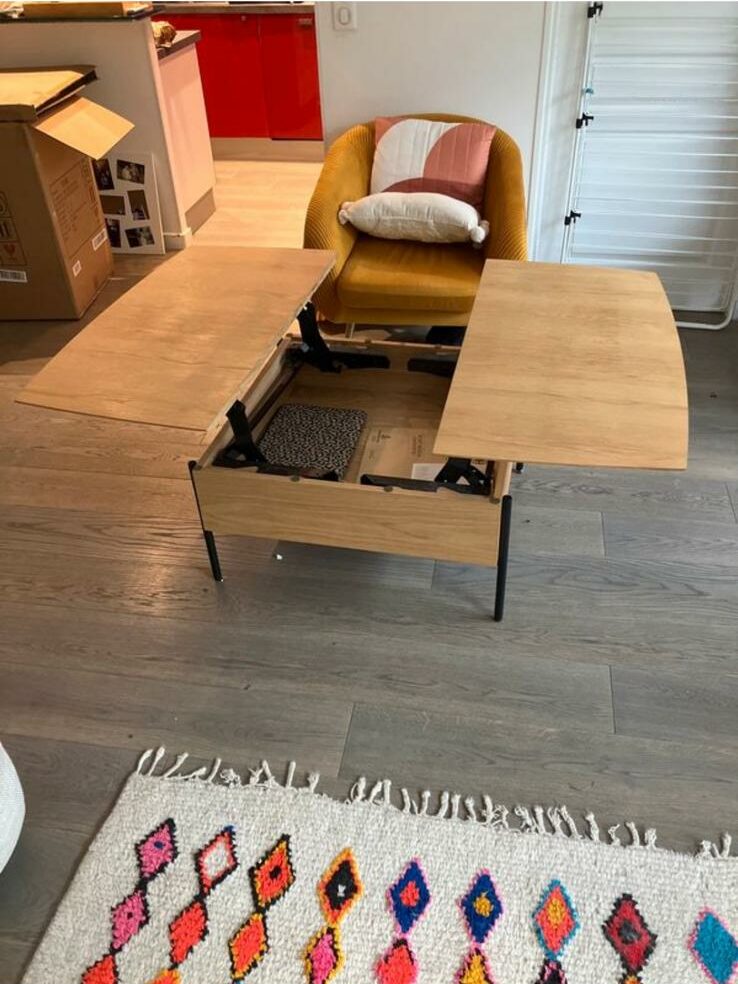 Table basse alinéa relevable – Image 5