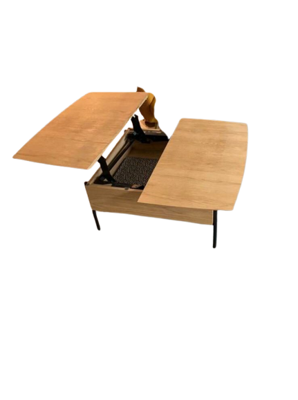 Table basse alinéa relevable