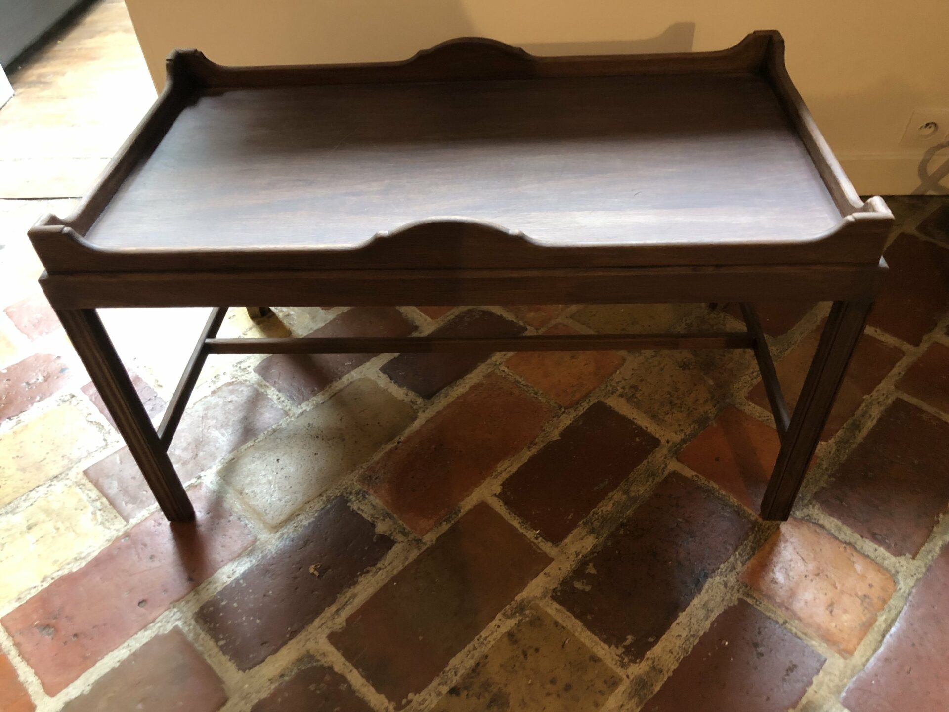 Grande table d'appoint bois – Image 3