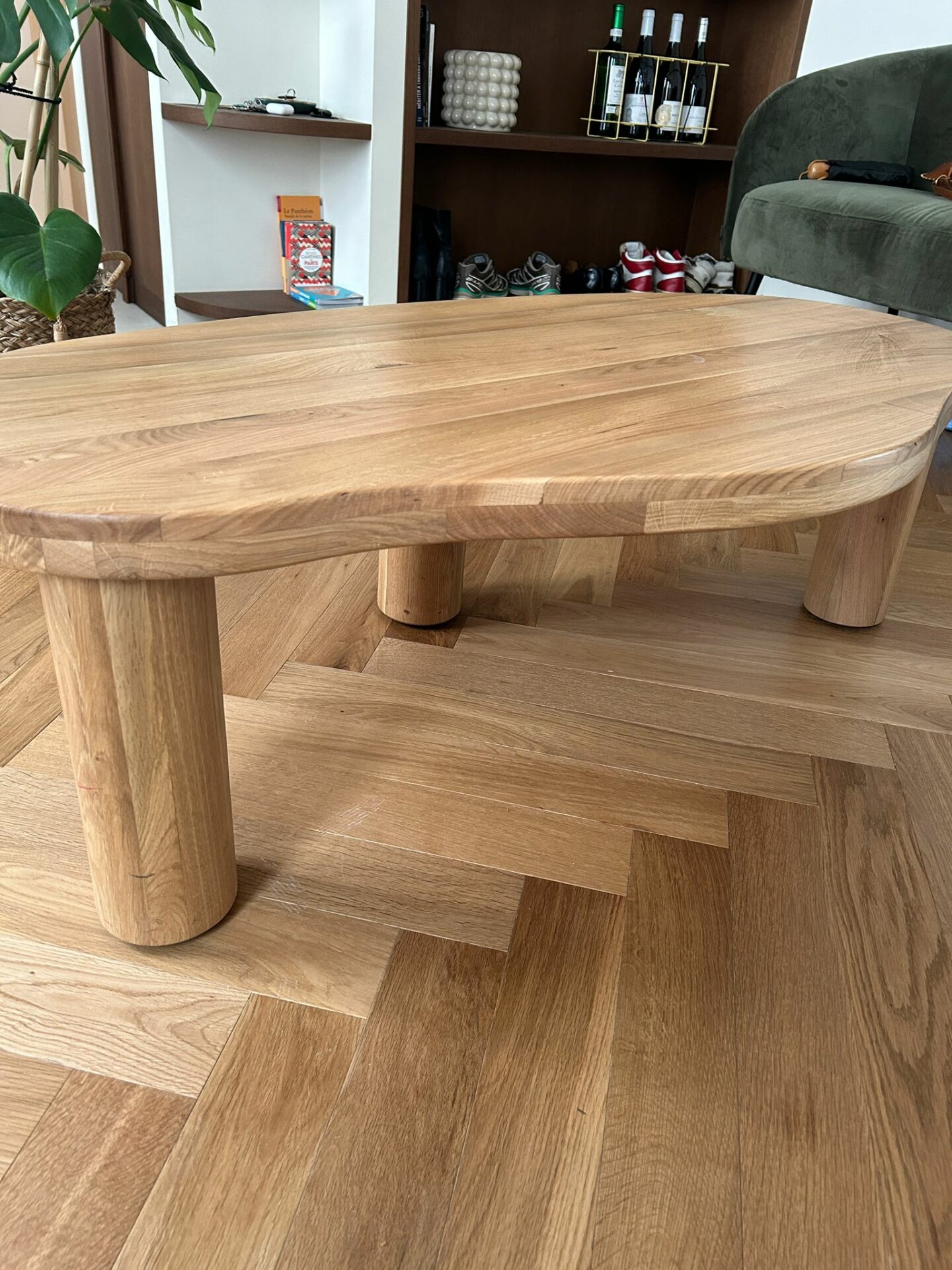 Table basse organique en chêne, Rodi chêne LA REDOUTE INTERIEURS – Image 2