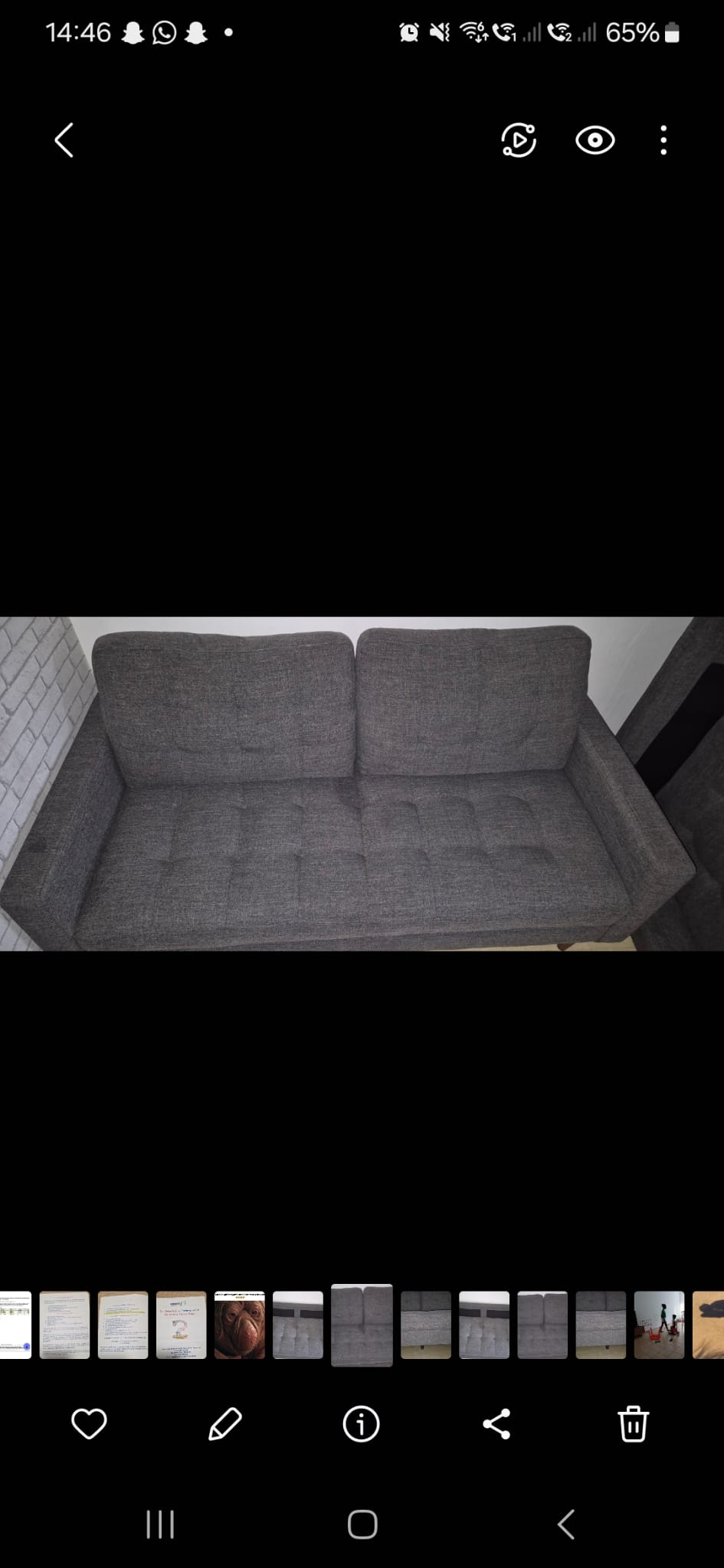 Canapé confortable à vendre – Image 4