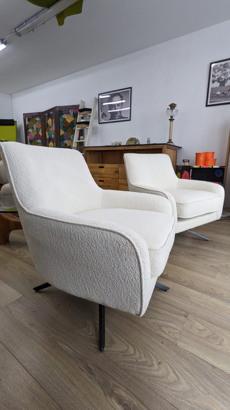 Fauteuil Golden Gun blanc – Image 4