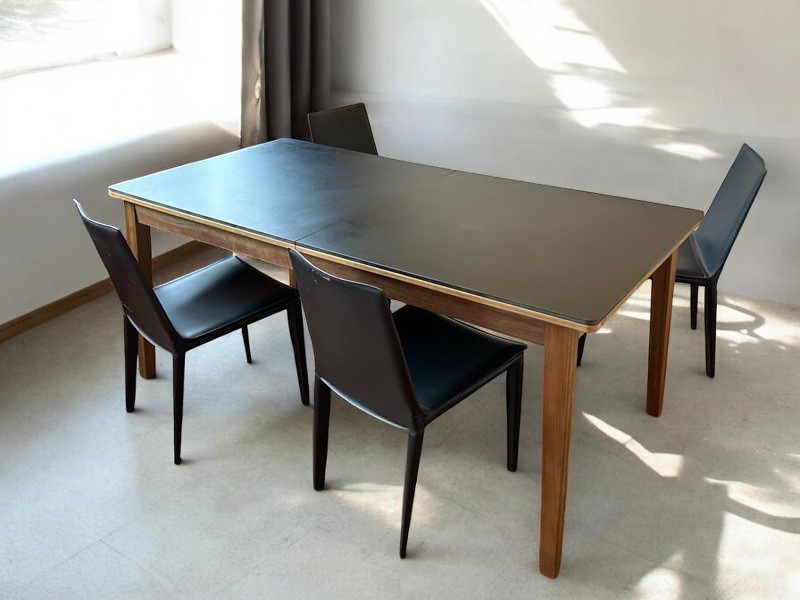 4 Chaises en skaï – Image 2