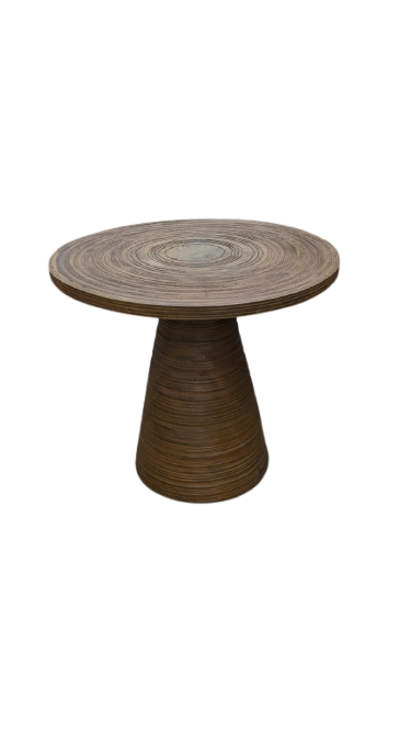 Table basse sculptée en bois de suar