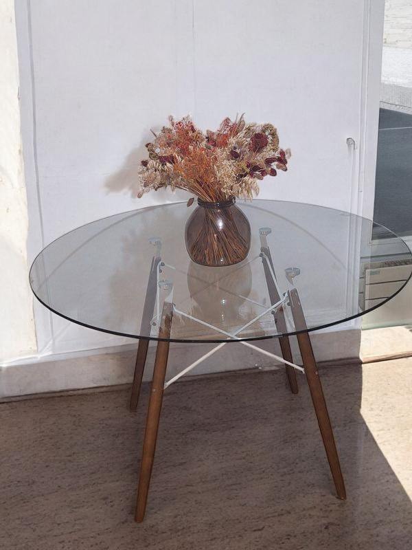 Table ronde en verre – Image 4