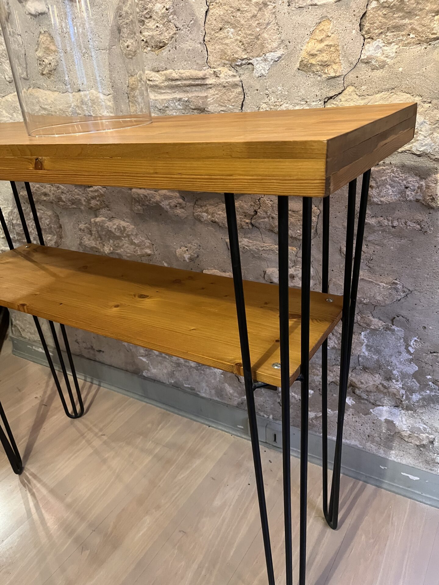 Console bois et métal – Image 4
