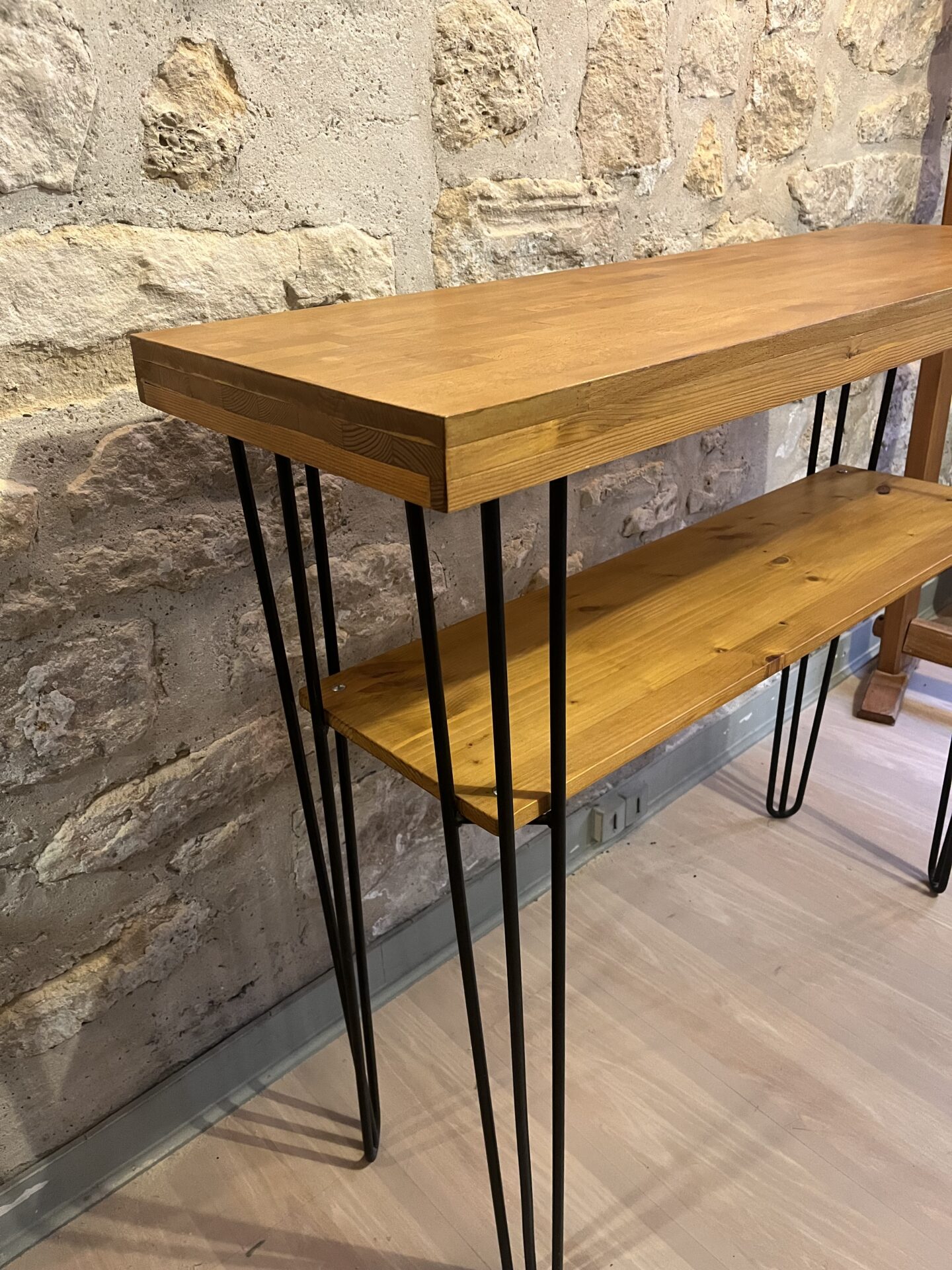 Console bois et métal – Image 3