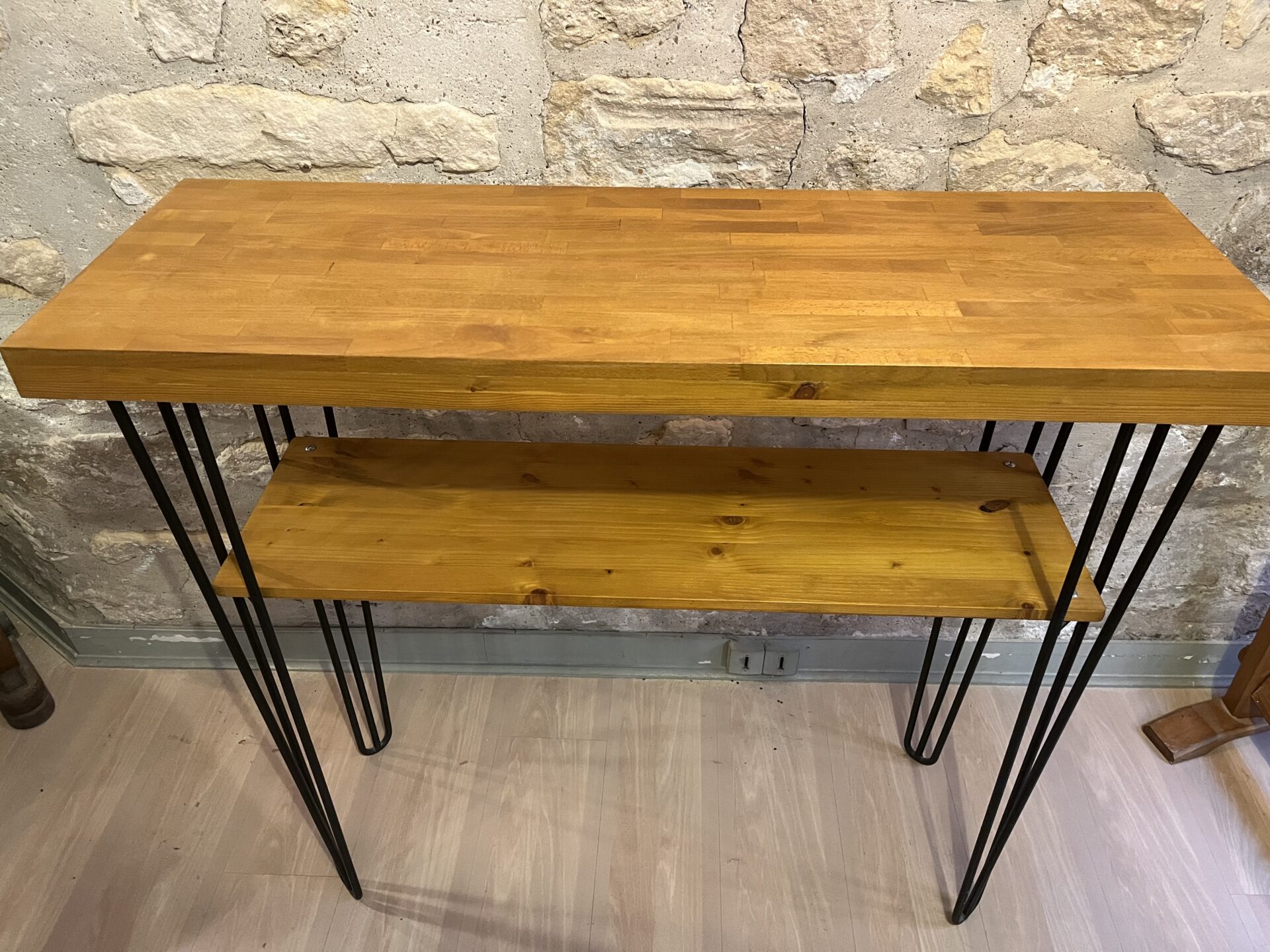 Console bois et métal – Image 2